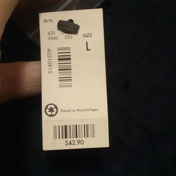 NWT - The Limited Blue Sheer Floral Lace Over Layer Cover Shirt - Size Large - Picture 3 of 11